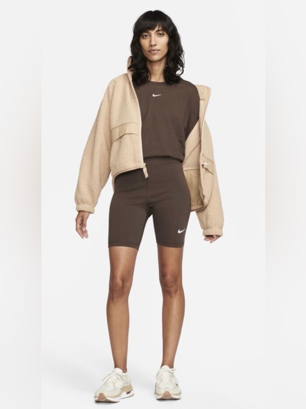 Nike Women’s Brown Espresso Bike Shorts